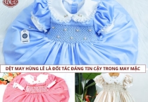 Nguồn Sỉ Đầm Trẻ Em Cao Cấp Chất Lượng Từ Dệt May Hùng Lê