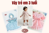 Mách mẹ cách chọn mua váy trẻ em 3 tuổi vừa đẹp vừa thoải mái