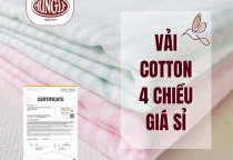 Cung Cấp Vải Cotton 4 Chiều Giá Sỉ Đa Dạng Màu Sắc, Chất Lượng Cao