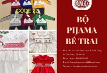 Sỉ Bộ Pijama Bé Trai – Đa Dạng Mẫu Mã, Chất Liệu Cao Cấp