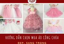 Hướng Dẫn Chọn Mua Áo Công Chúa Cho Bé Gái Đẹp, Sang Trọng