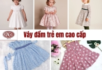 Nhập sỉ váy đầm trẻ em cao cấp – Hàng đẹp, lợi nhuận hấp dẫn