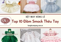 Top 10 Đầm Smock Thêu Tay Xuất Khẩu Giá Sỉ Đẹp Mê Mẩn
