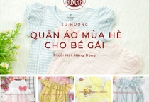 Xu Hướng Quần Áo Mùa Hè Cho Bé Gái 2025 - Thoải Mái, Năng Động