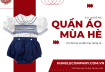 5 Phong Cách Quần Áo Mùa Hè Cho Bé Trai 2025 Cho Bé Trai - Dệt May Hùng Lê