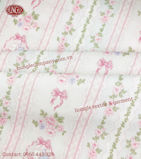Vải Cotton In Hình - In SLL Theo Yêu Cầu