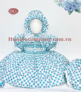 SET BỘ TRẺ NEWBORN THÊU SMOCK (1)