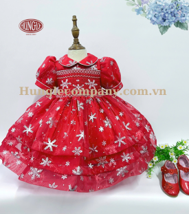 ĐẦM SMOCKING NOEL SIÊU XINH