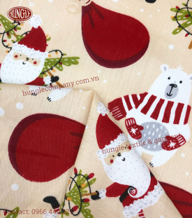 Vải Cotton In Hình MS772