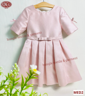 Đầm Thời Trang Cao Cấp Phong Cách Hoàng Gia Cho Bé Gái MED2