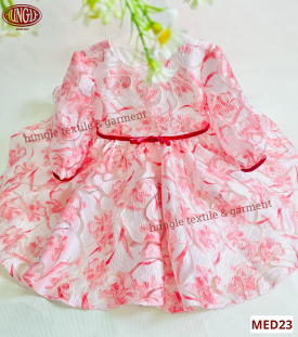 Đầm Thời Trang Cao Cấp Phong Cách Hoàng Gia Cho Bé Gái MED23