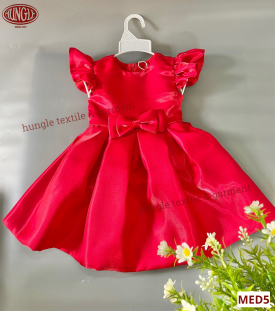 Đầm Thời Trang Cao Cấp Phong Cách Hoàng Gia Cho Bé Gái MED5