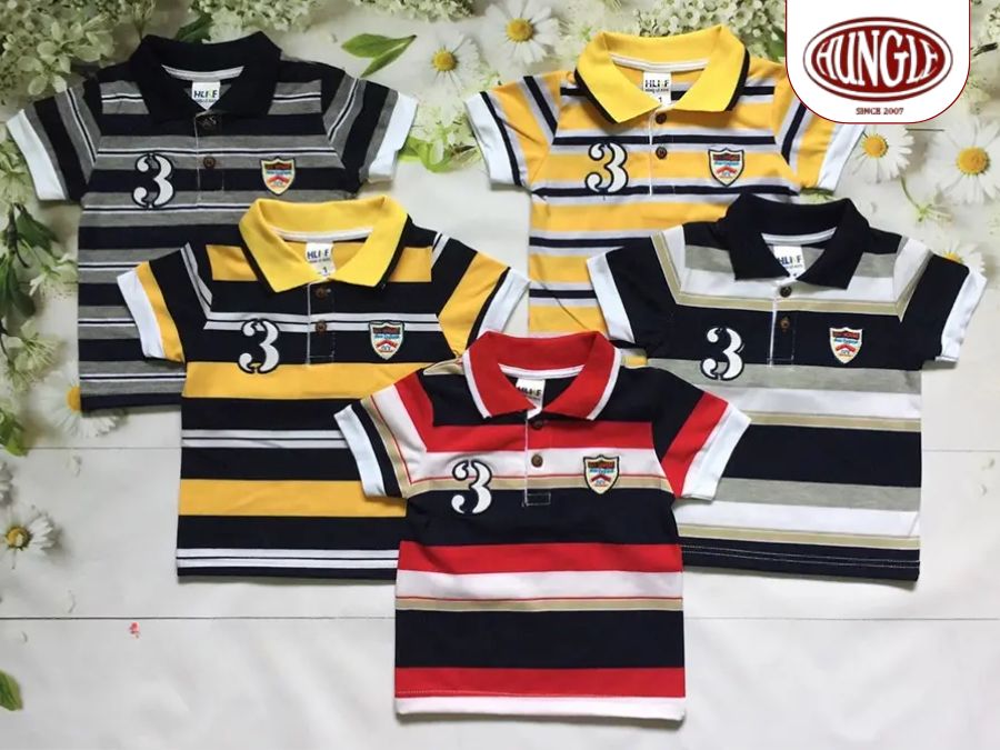 Áo thun trẻ em kẻ sọc