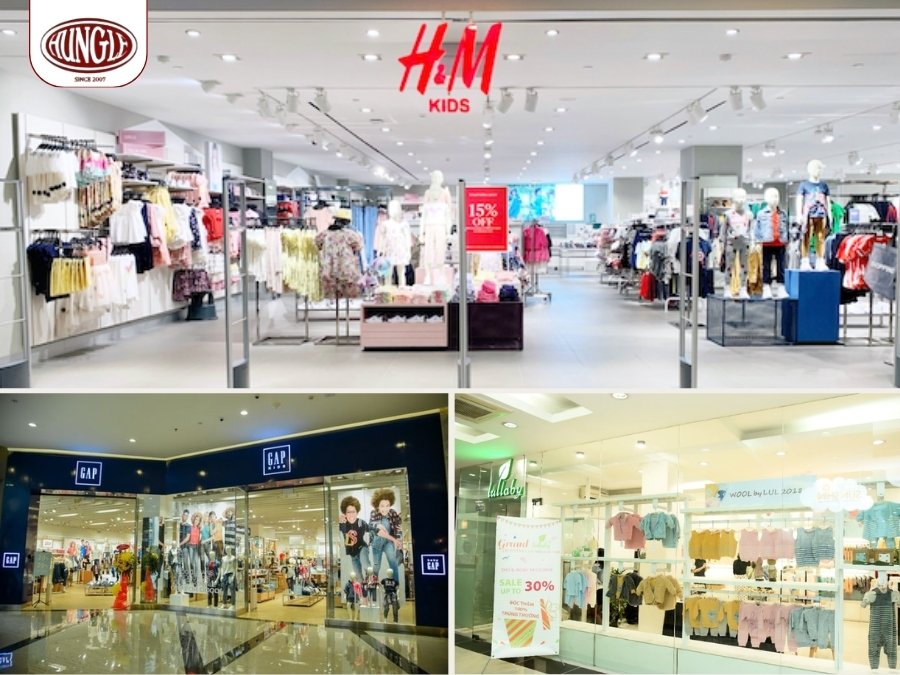 Các thương hiệu quần áo trẻ em chất lượng thoải mái