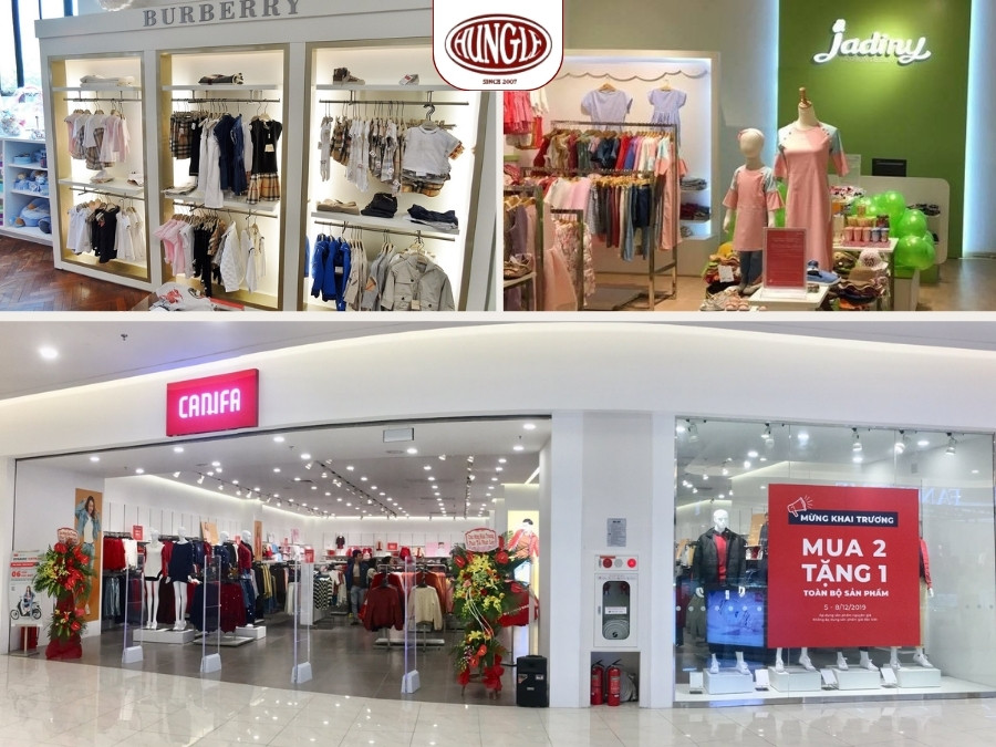 Các thương hiệu quần áo trẻ em sang trọng dễ phối