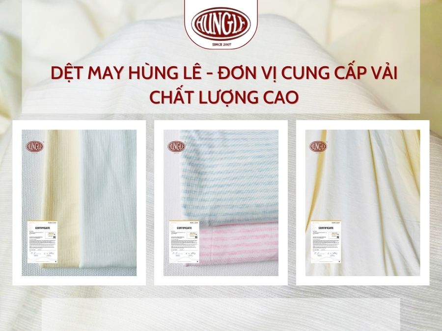 Đơn vị cung cấp vải dệt kim chất lượng cao