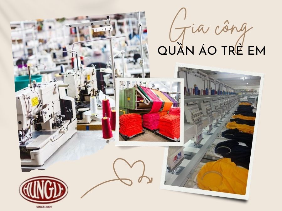 Gia công quần áo trẻ em là gì?