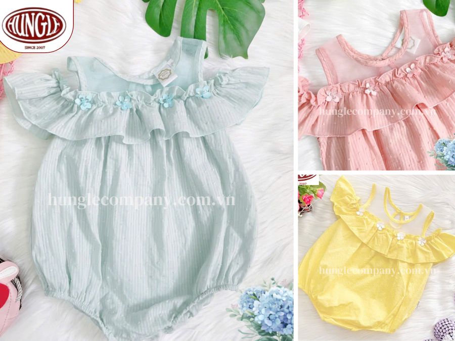 Mẫu quần áo đáng yêu và sành điệu cho bé gái