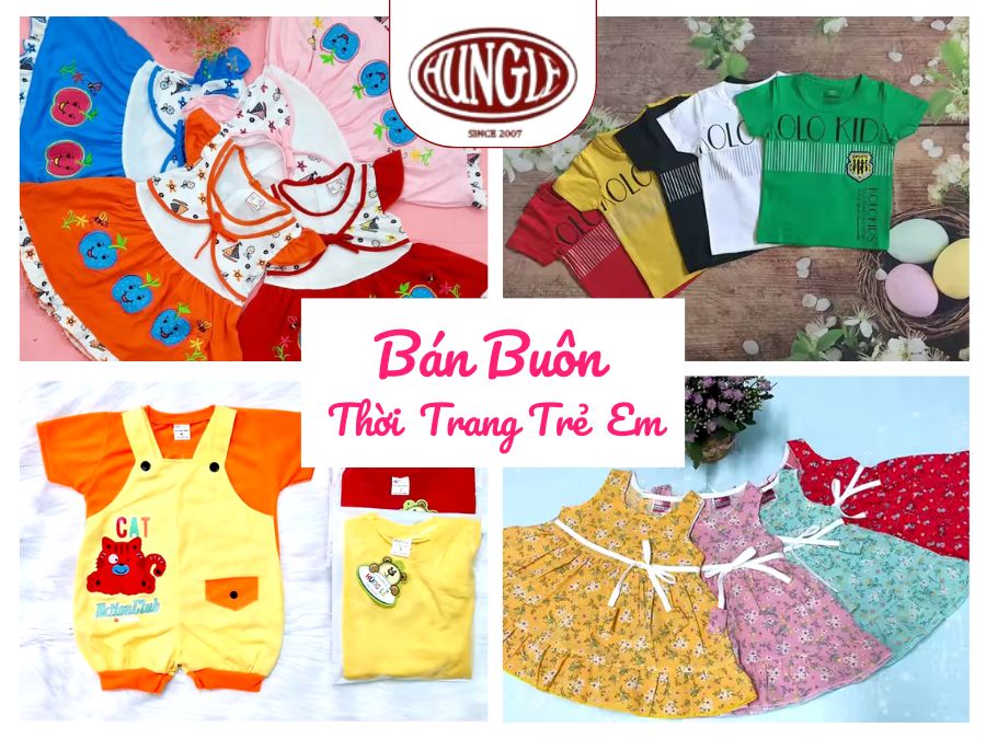 Nghiên cứu thị trường là bước quan trọng trước khi chọn nguồn hàng bán buôn quần áo trẻ em