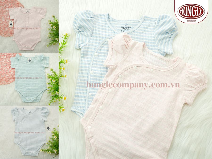 Quần áo mùa hè cho bé gái chất liệu thoáng mát