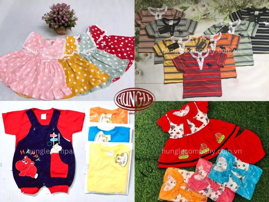 Kinh nghiệm nhập sỉ quần áo trẻ em xuất khẩu