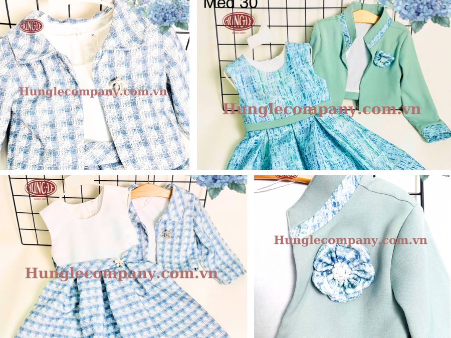 Set đồ thời trang bé gái dễ thương, thời thượng