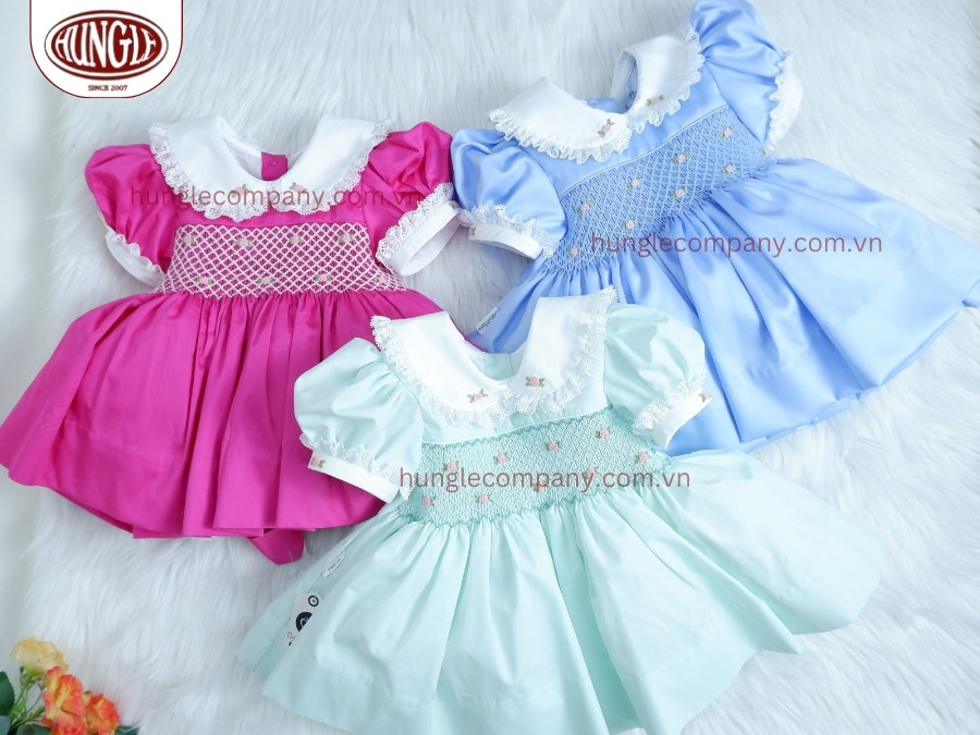 Tiêu chí chọn nguồn sỉ đầm smock trẻ em uy tín