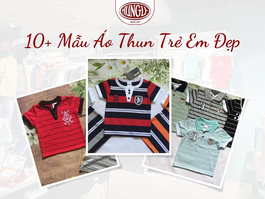 Điểm danh 10+ mẫu áo thun trẻ em đẹp, thoải mái dành cho bé