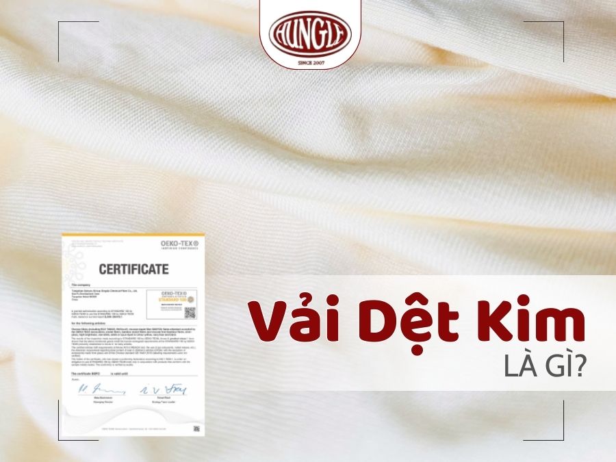 Vải dệt kim là gì?