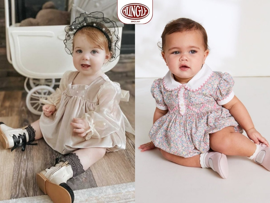 Kinh nghiệm chọn chất liệu váy cho bé 2 tuổi