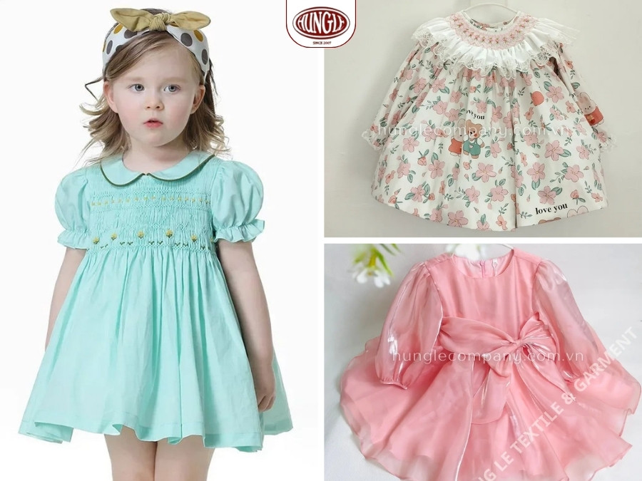 Bỏ túi những lời khuyên khi chọn váy bé gái 2 tuổi